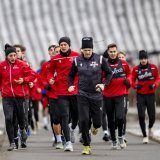 Image d'illustration - Stéphane Troillet emmène le footing du FC Sion lors de la reprise de janvier 2025
